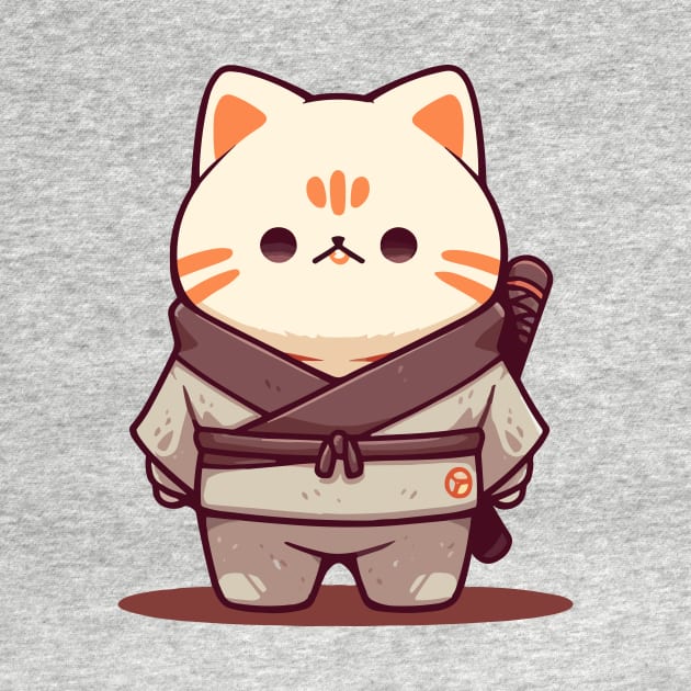 Samurai cat by JORDYGRAPH